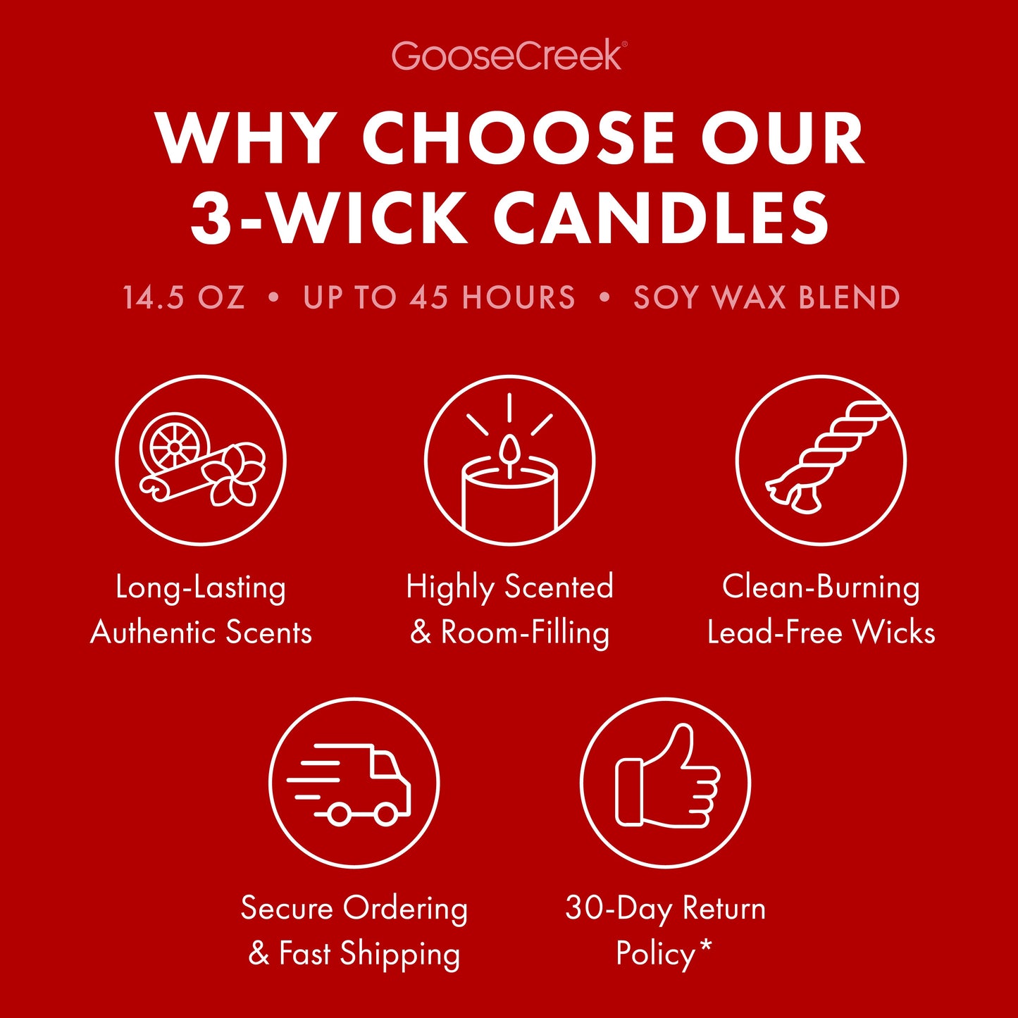Pomegranate Cran-Apple 3-Wick Candle