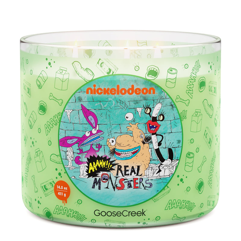 Aaahh!! Real Monsters Nickelodeon 3-Wick Candle U3