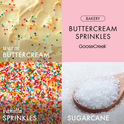 Buttercream Sprinkles 3-Wick Candle
