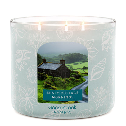 Misty Cottage Mornings 3-Wick Candle