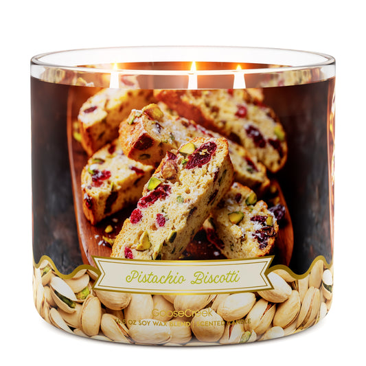 Pistachio Biscotti 3-Wick Candle