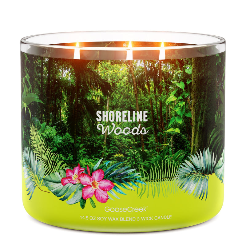 Shoreline Woods 3-Wick Candle V0